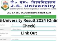 JS University Result 2024 (Online Check) JSU BA BSC BCOM Diploma Result 2024