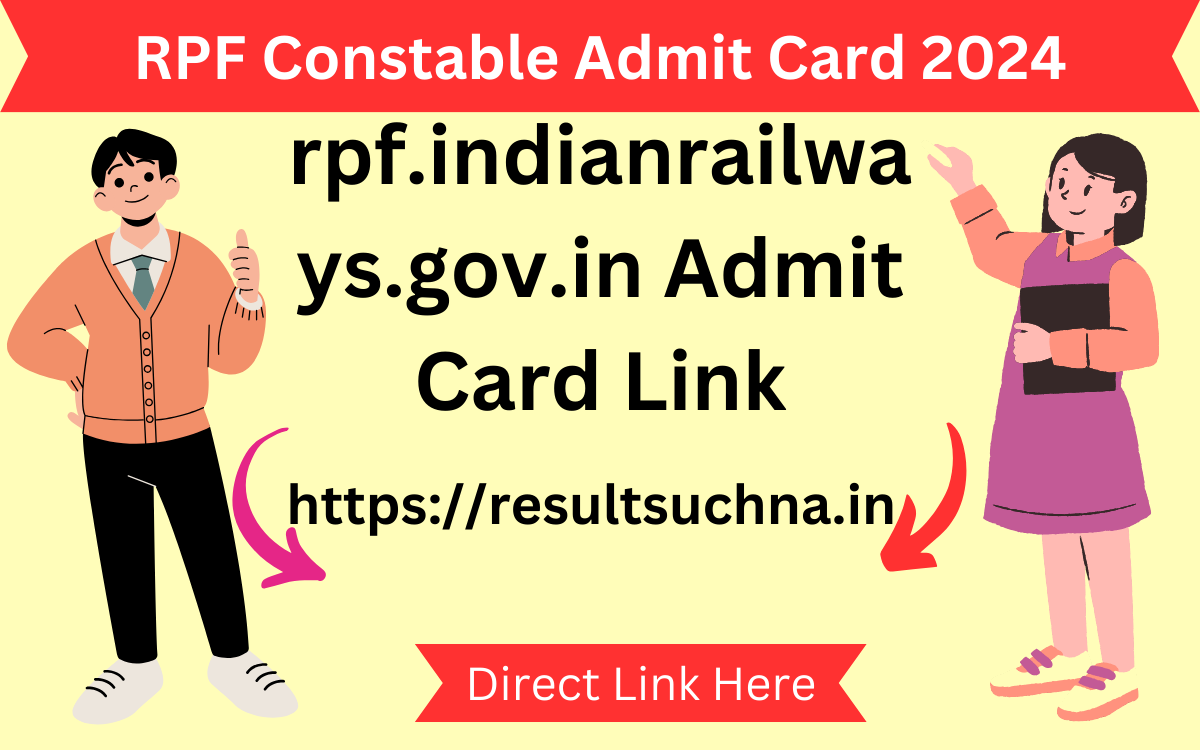 RPF Constable Admit Card 2024